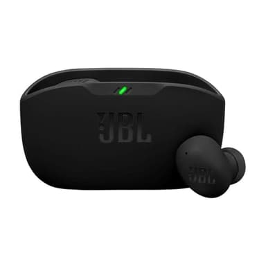 JBL Wave Buds 2, JBL Pure Bass Sound, Active Noise Cancelling with Smart Ambient, 4 mics for Crisp, Clear Calls, Water and dust Resistant, Black