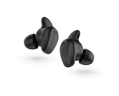 BlueAnt Pump Air Epic True Wireless Earbuds, Active Noise Cancelling with Transparency, 40Hr Battery with Charging Case, IP54 Sweatproof, 6 Mic Clear Calls, Rapid Charging, Black